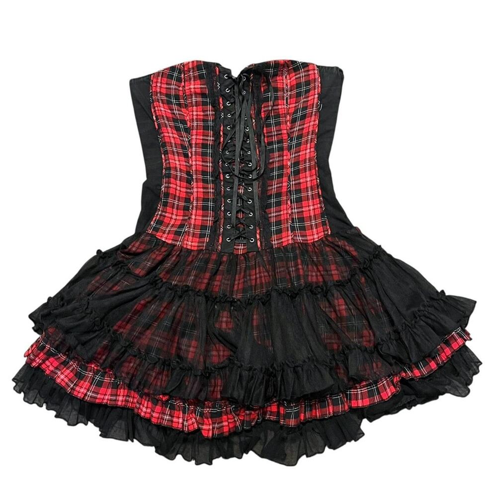 Y2K Tripp NYC Tutu Mini Dress - Picture 1 of 8